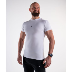 BASIC KOSZULKA SLIM BIAŁA