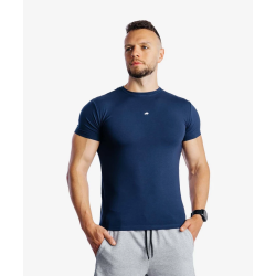 KOSZULKA SLIM NAVY