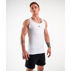 Tank Top Męski Slim Biały