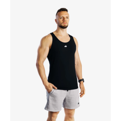 TANK TOP SLIM CZARNY