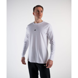 LONGSLEEVE REGULAR BIAŁY